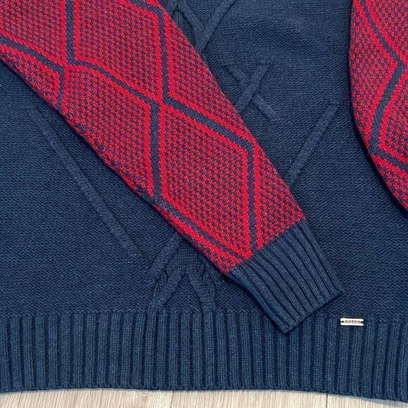 MONDO Men’s Military Style Turtleneck Sweater - Picture 8 of 16